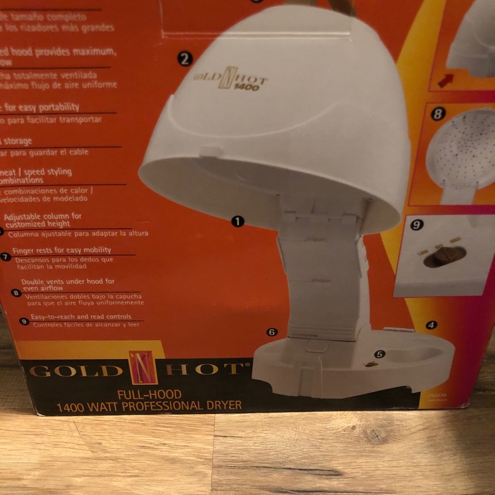 Gold n Hot professional dryer SOLD - Picture 5 of 5